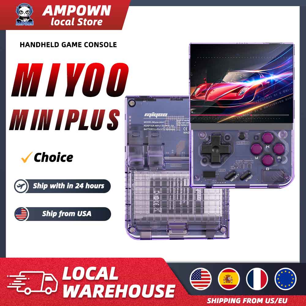 Gaming Console Retro Handheld - MIYOO Mini Plus Mini+ Portable Retro