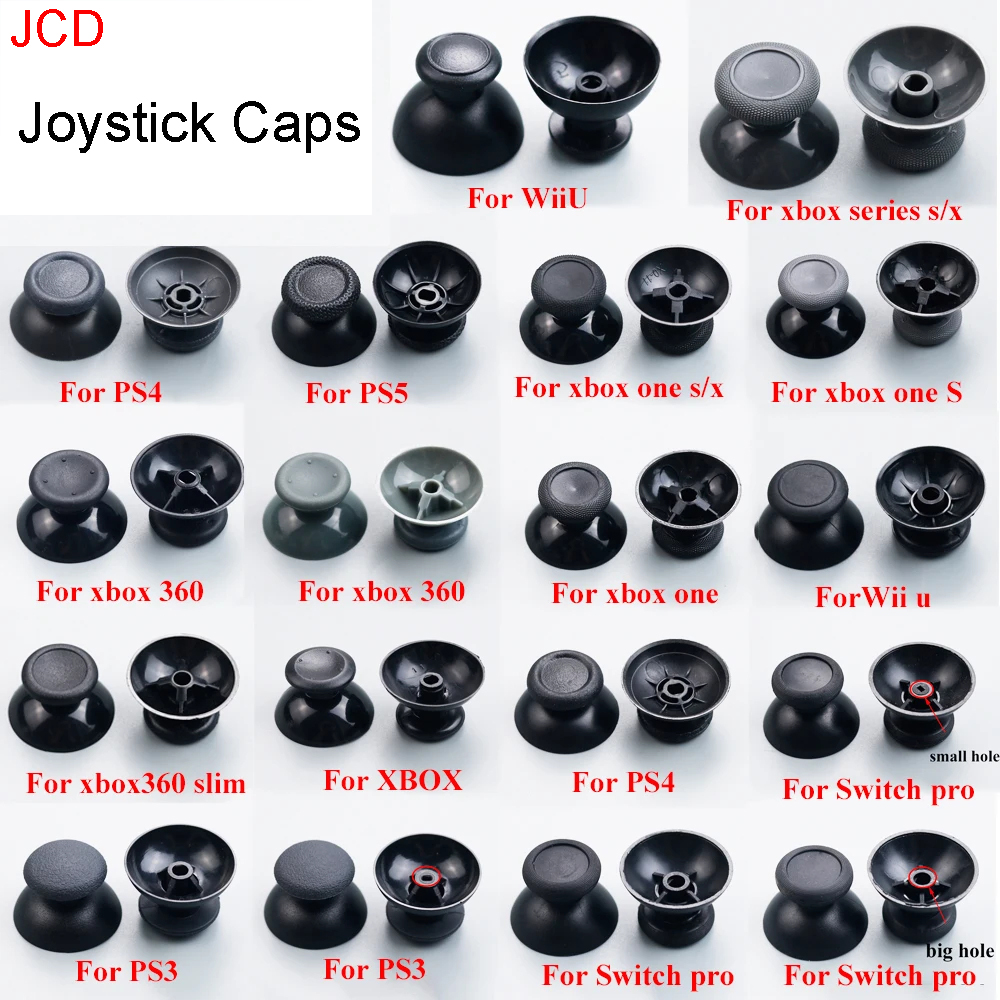 Gaming Console Pc - 2pcs Analog Joystick Stick Grip Cap