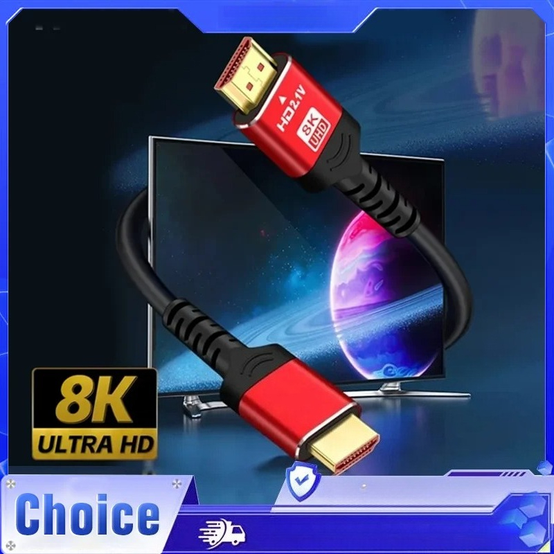 Hdmi Cable 2.1 - HD 2.1 8K@60Hz Cable 48Gbps High