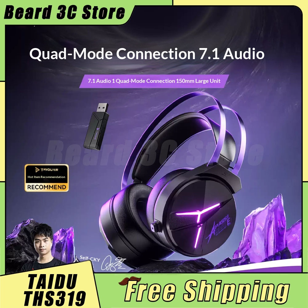 Taidu Ths319 Wired Gaming Head - đánh giá và giá Gaming Console Headset