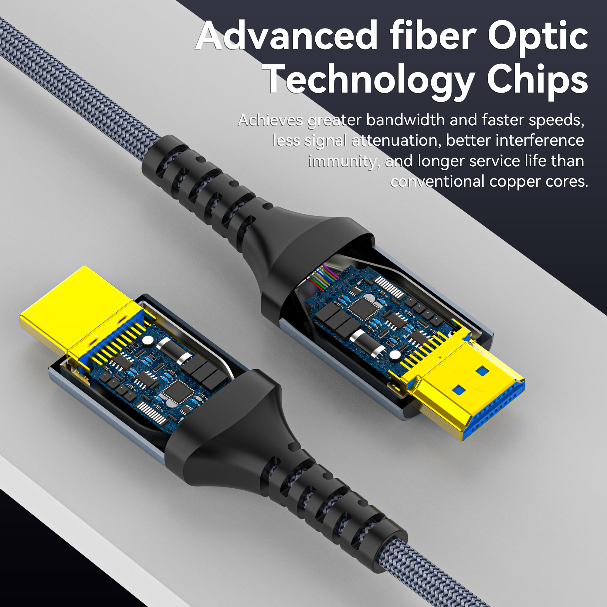 Fiber Optic 8K HDMI Long Cable - đánh giá và giá Hdmi Cable 2.1