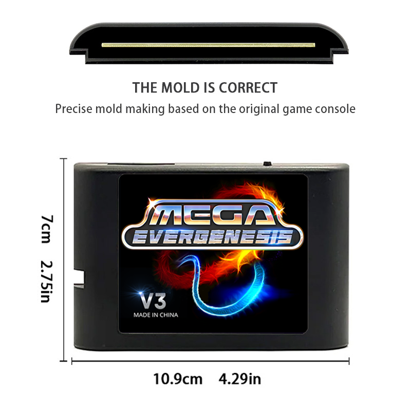 3000 in 1 Mega Genesis V3 Pro  - đánh giá và giá Gaming Console Kit