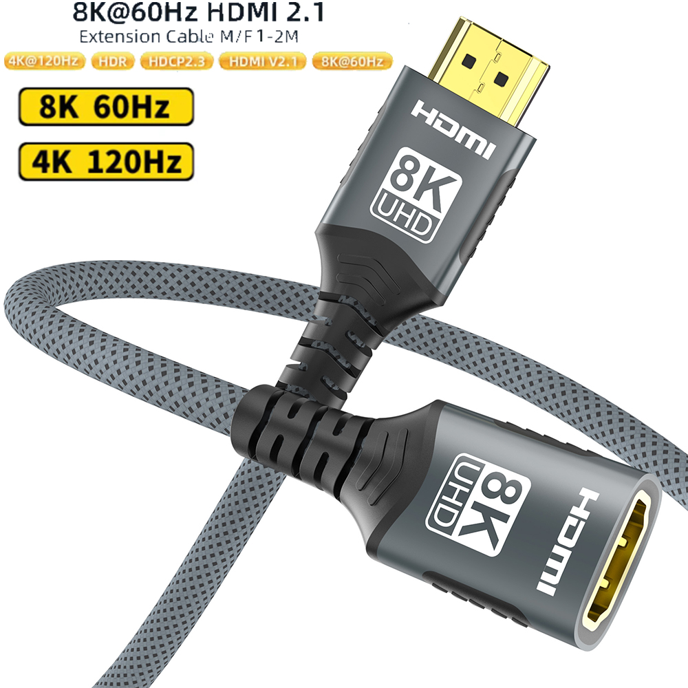 HDMI 2.1 Extension cable 8K HD - đánh giá và giá Hdmi Cable 2.1