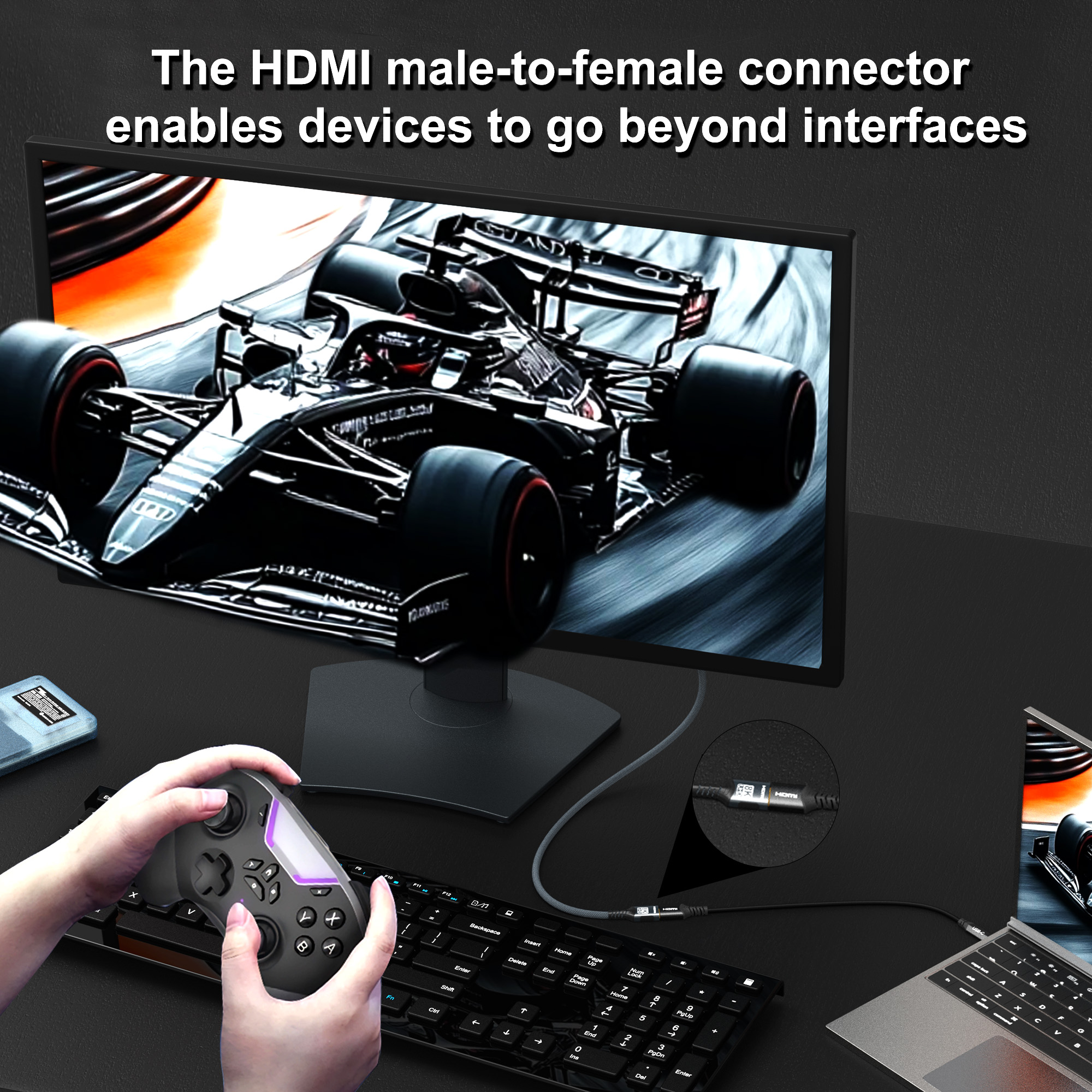 HDMI 2.1 Extension cable 8K HD - đánh giá và giá Hdmi Cable 2.1