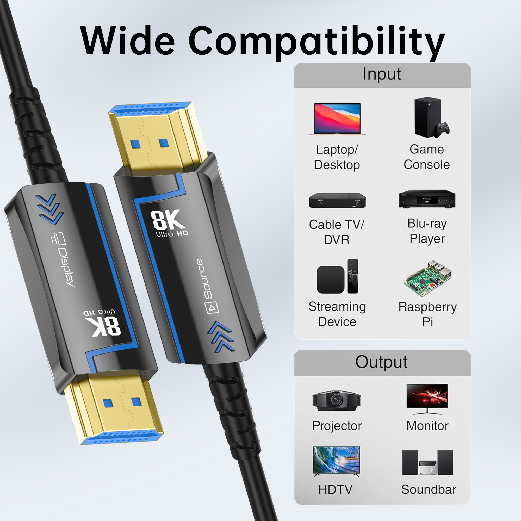 4K 8K HDMI 2.1 Cable Extremely - đánh giá và giá Hdmi Cable 2.1