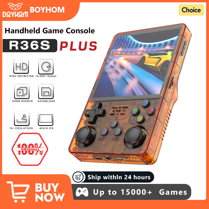 BOYHOM NEW R36PLUS Open Source - đánh giá và giá Gaming Console Retro Handheld