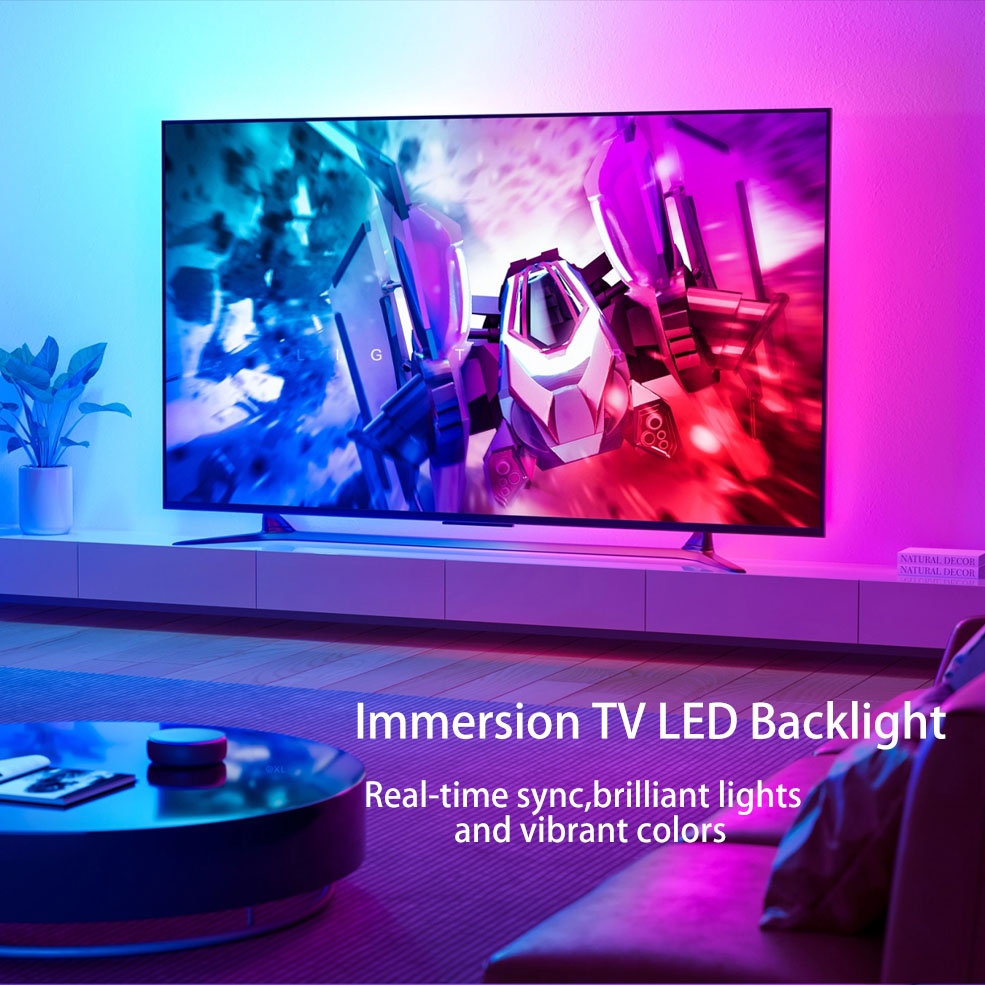 Smart Ambient TV Led Backlight - đánh giá và giá Hdmi Cable 2.1