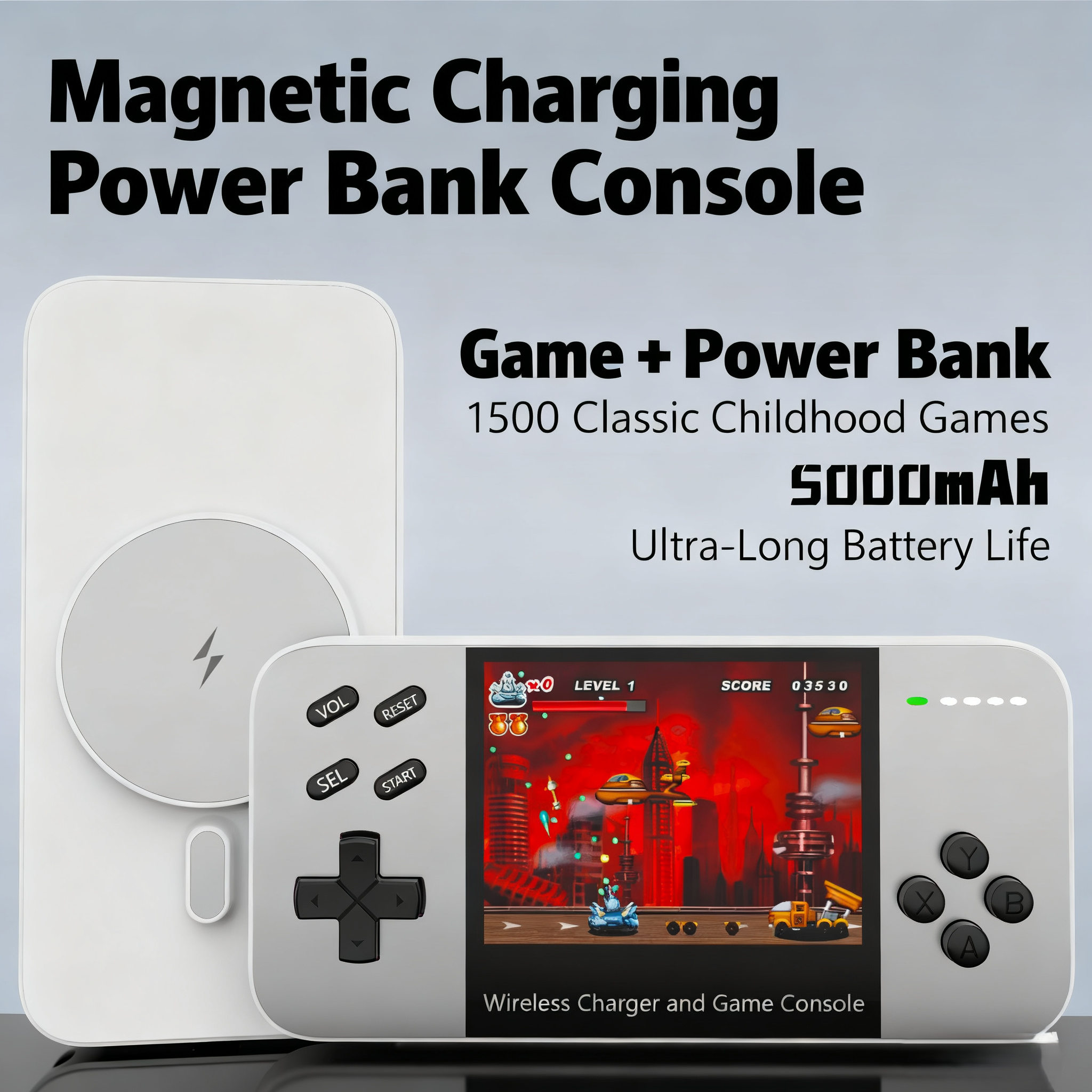 New game console with 1500 gam - đánh giá và giá Gaming Console Phone