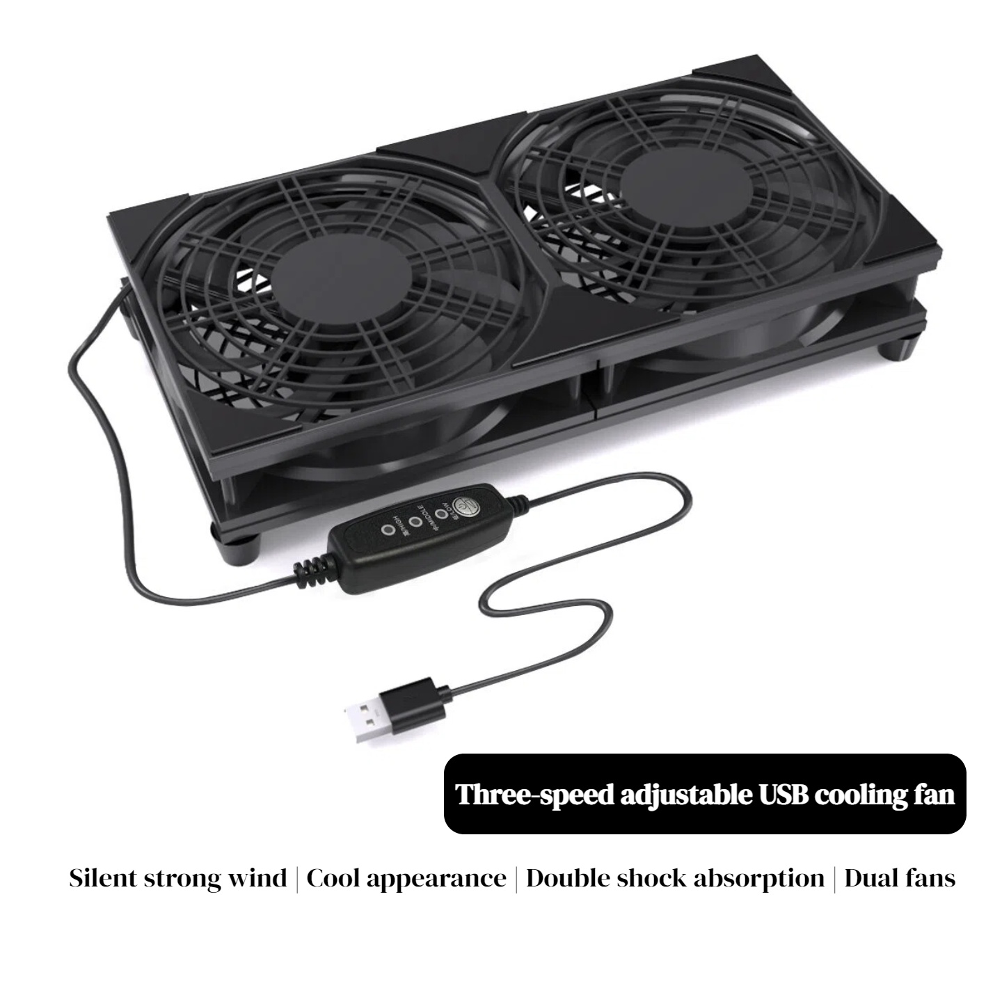 Dual USB Cooling Fan with 3-Sp - đánh giá và giá Gaming Console With Controller