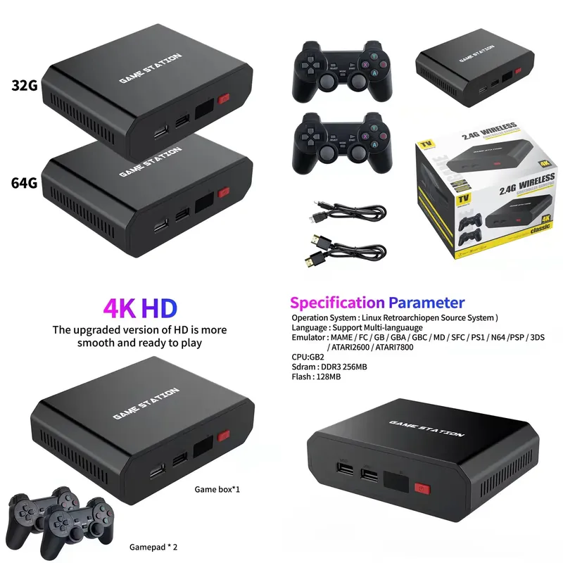 M8plus HD Video Game Console B - đánh giá và giá Gaming Console With Controller