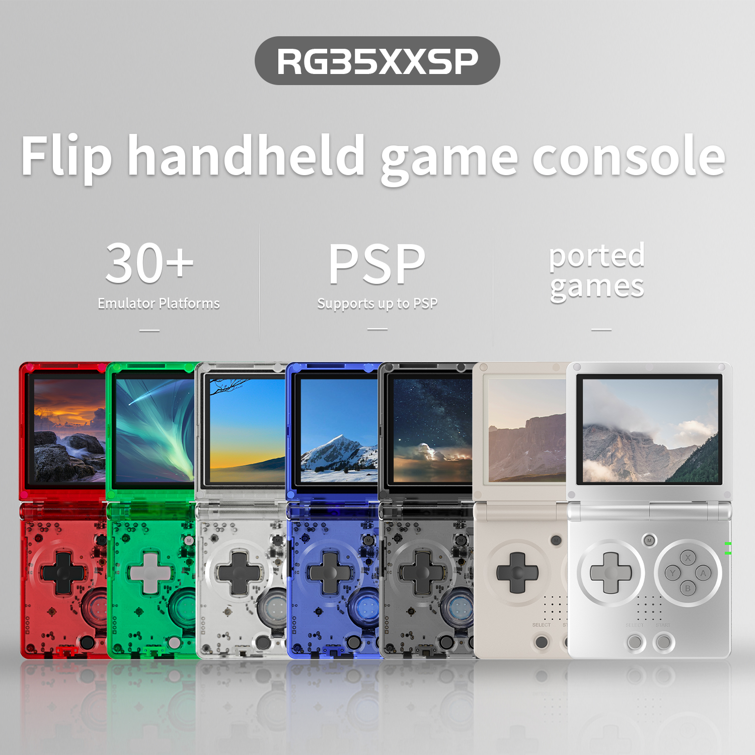 Anbernic RG35XXSP Retro Flip H - đánh giá và giá Gaming Console Retro Handheld