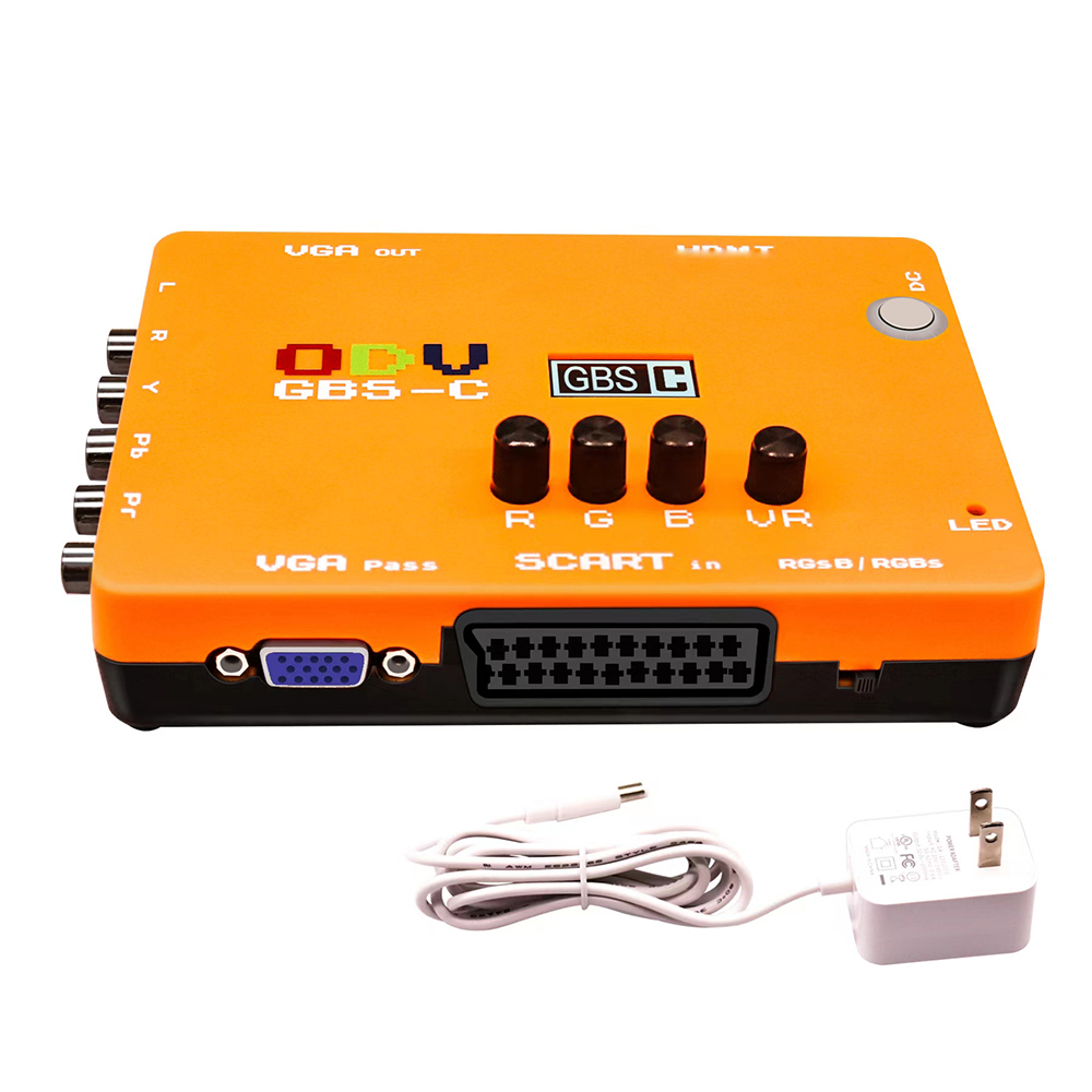 ODV-GBS-C Component/VGA/Scart  - đánh giá và giá Gaming Console Retro Handheld