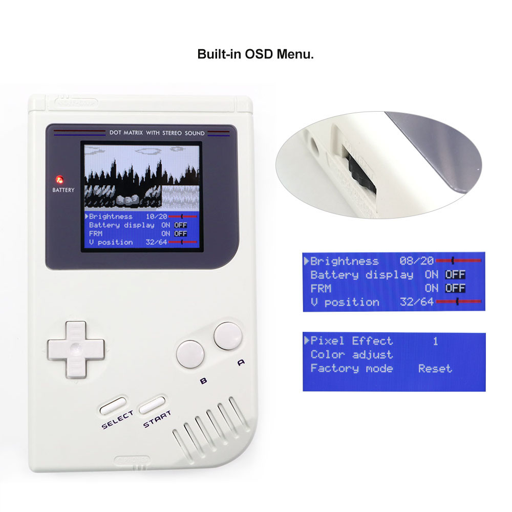 36 Colors Changing Mode RIPS S - đánh giá và giá Gaming Console Gp Pro