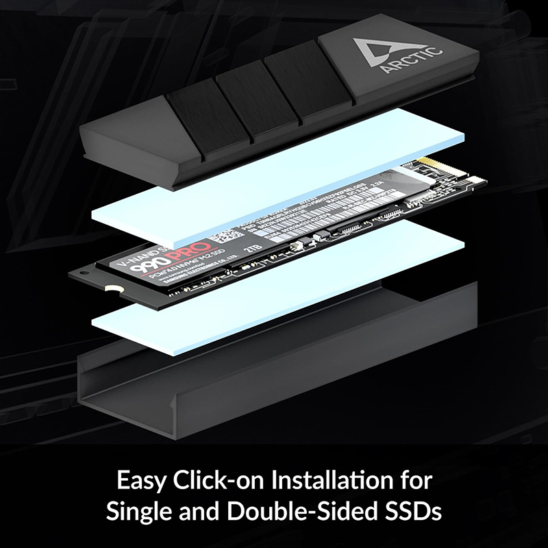 ARCTIC M2 Pro Black heatsink C - đánh giá và giá Gaming Console Pc