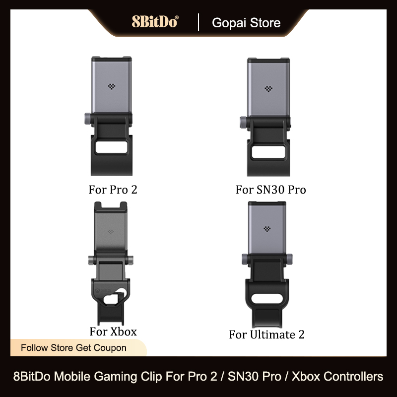 8BitDo Mobile Gaming Clip for  - đánh giá và giá Gaming Console Gp Pro