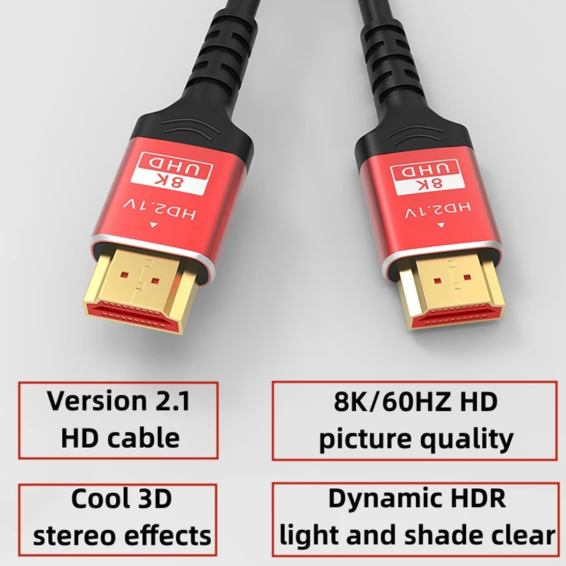 HD 2.1 8K@60Hz Cable 48Gbps Hi - đánh giá và giá Hdmi Cable 2.1