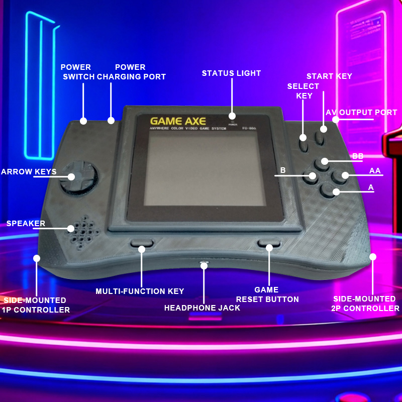 PFT Elite 4-Inch Handheld Arca - đánh giá và giá Gaming Console Retro Handheld