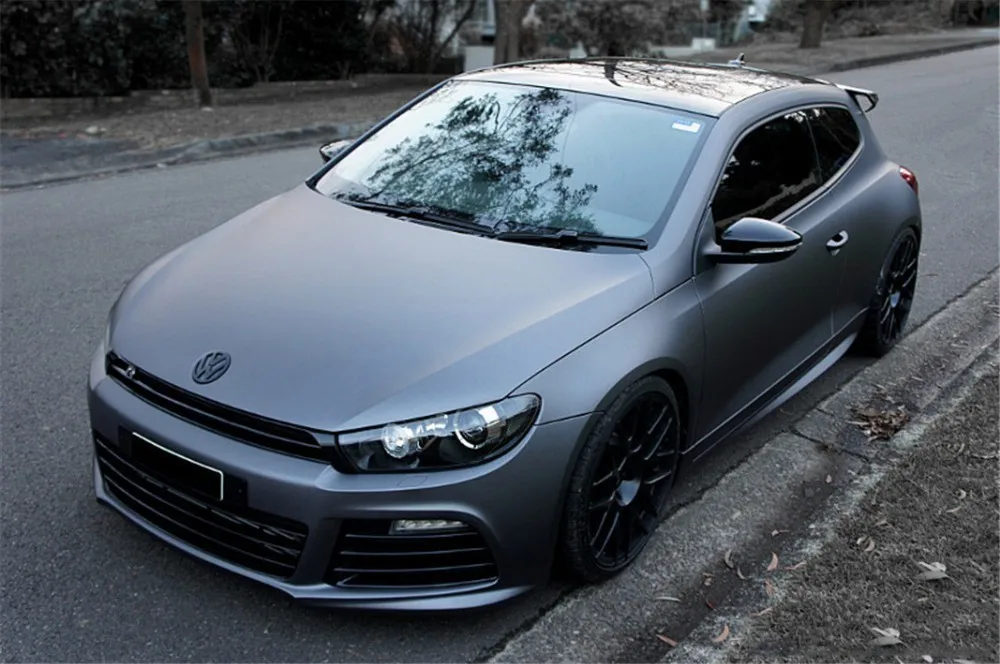 Matte Dark Grey Vinyl Film Car - đánh giá và giá Console Skin Wrap