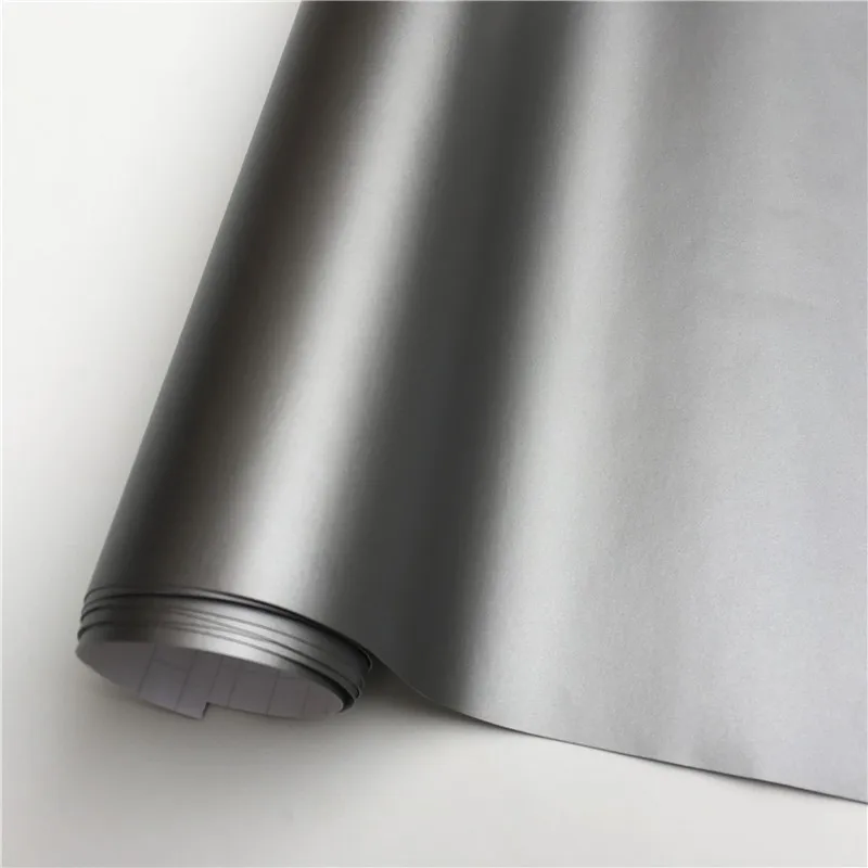 Matte Dark Grey Vinyl Film Car - đánh giá và giá Console Skin Wrap