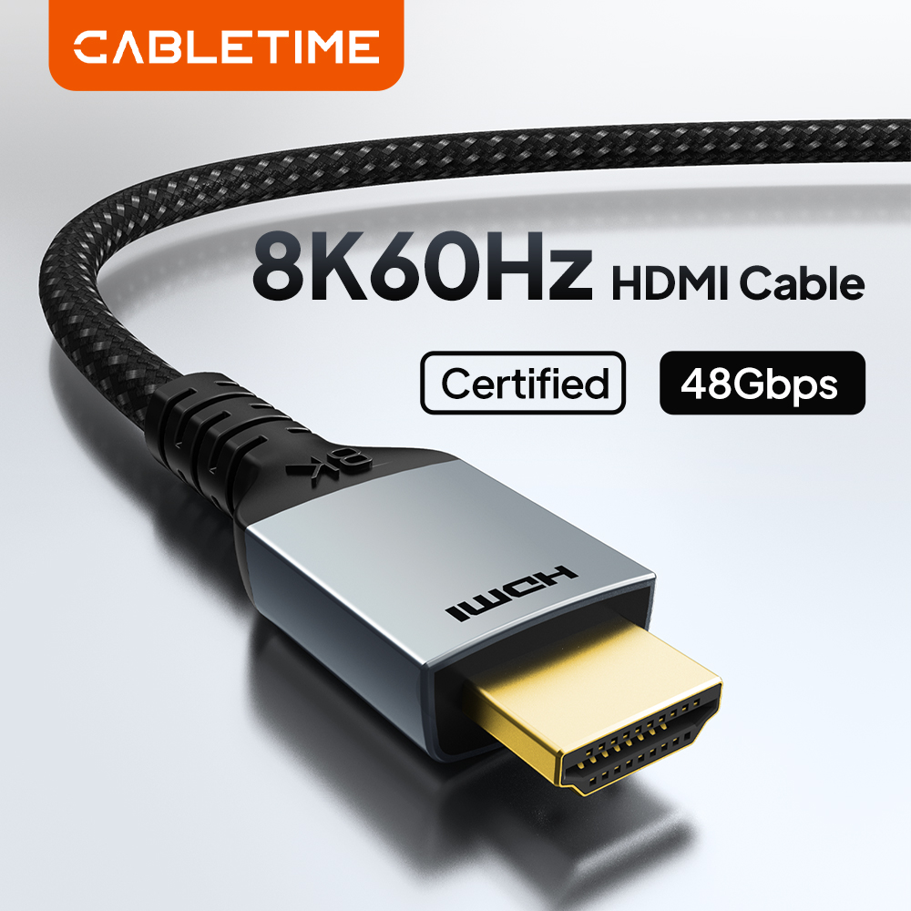 CABLETIME HDMI2.1 Cable Ultra  - đánh giá và giá Hdmi Cable 2.1
