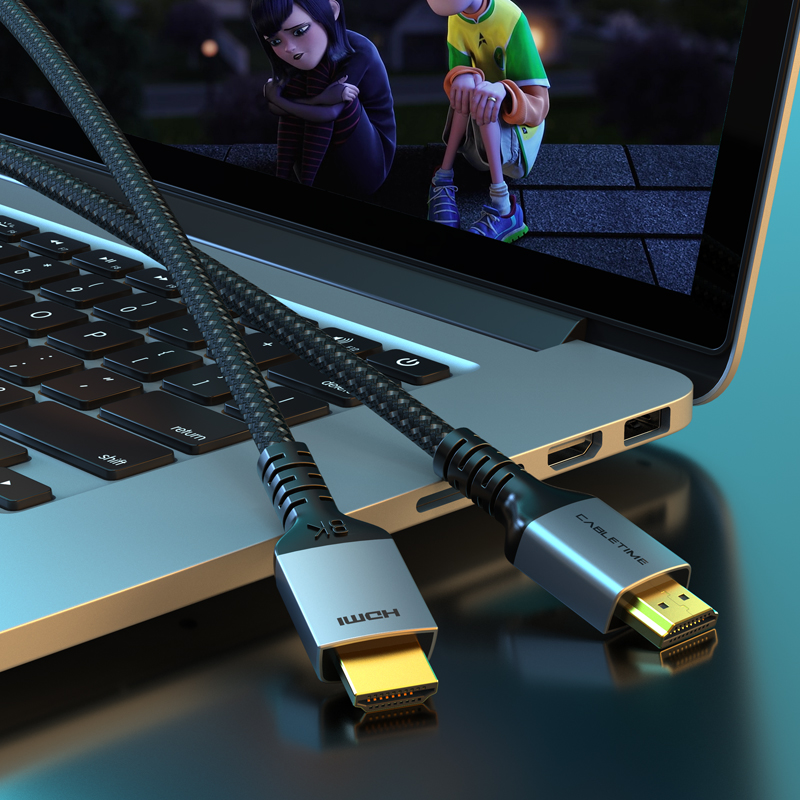 CABLETIME HDMI2.1 Cable Ultra  - đánh giá và giá Hdmi Cable 2.1