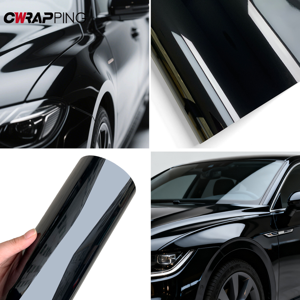 Ultra Gloss PET Piano Black Vi - đánh giá và giá Console Skin Wrap