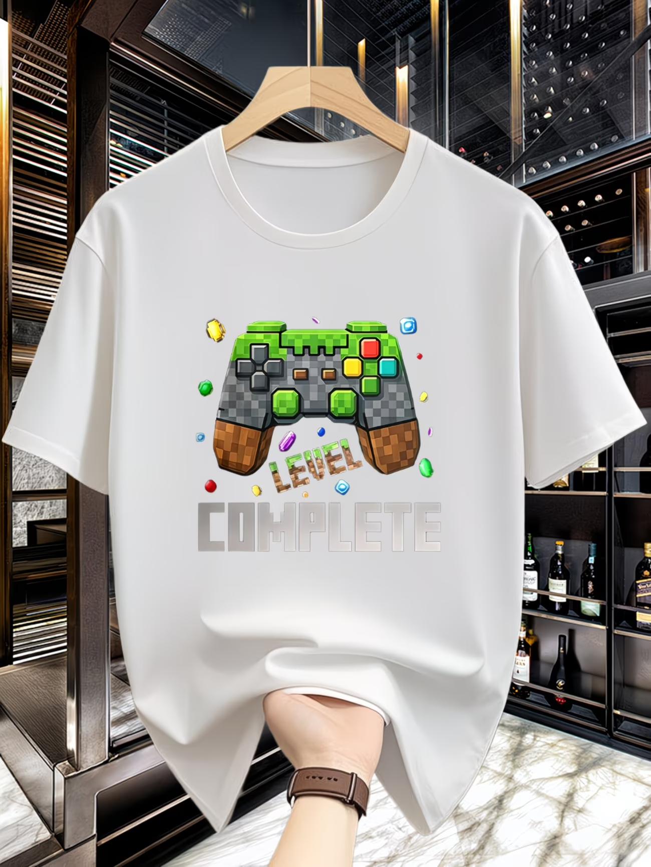 Pixel Game Console T-Shirt Cas - đánh giá và giá Gaming Console Icon