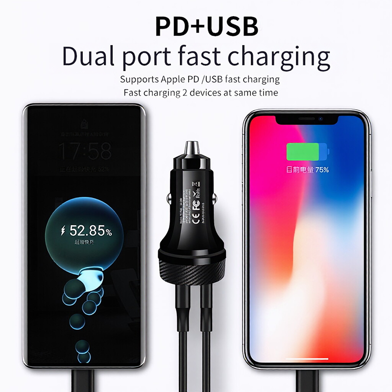 Type C 60W Fast Car Charger Du - đánh giá và giá Gaming Console In Car
