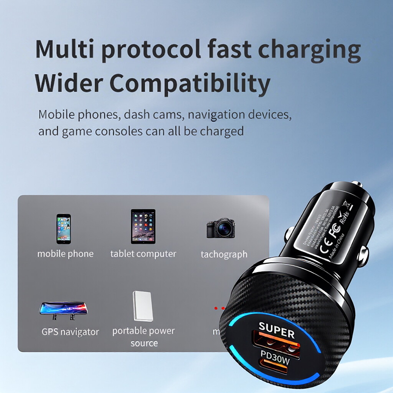 Type C 60W Fast Car Charger Du - đánh giá và giá Gaming Console In Car