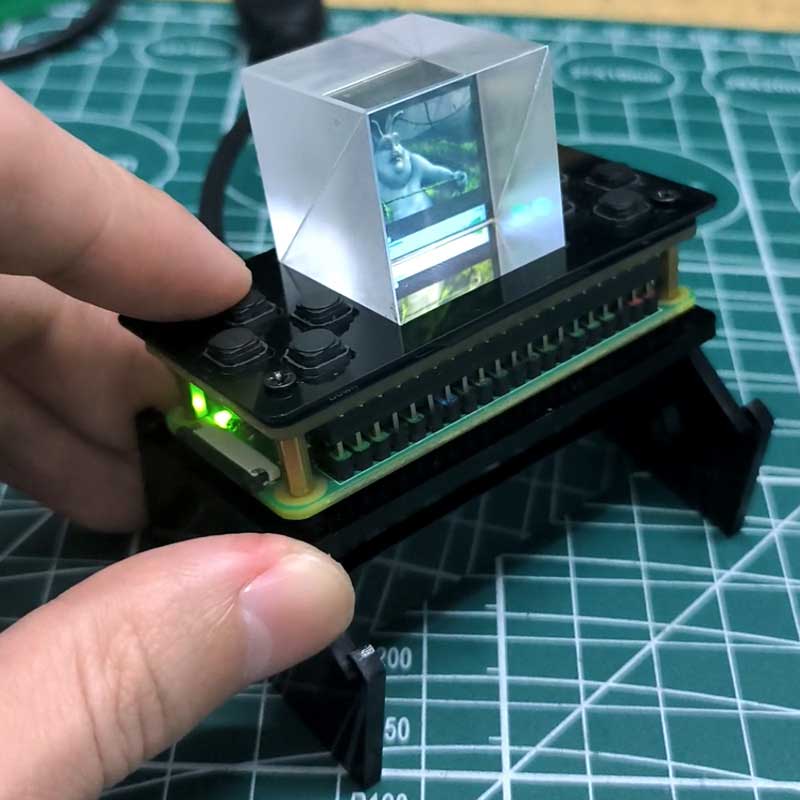 Raspberry Pi 1.3inch LCD Displ - đánh giá và giá Gaming Console Kit