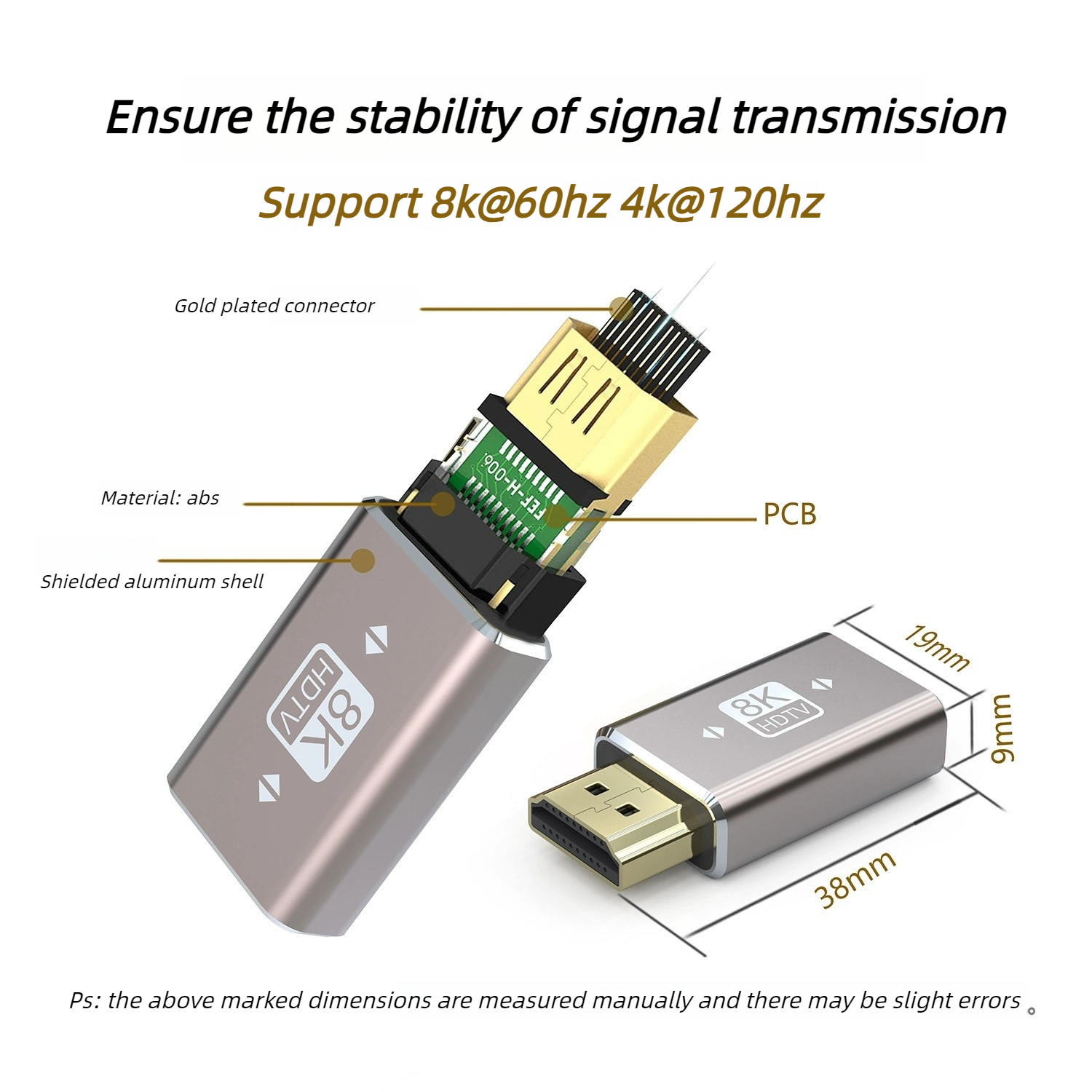 HDMI 90 and 270 Degree Adapter - đánh giá và giá Hdmi Cable 2.1