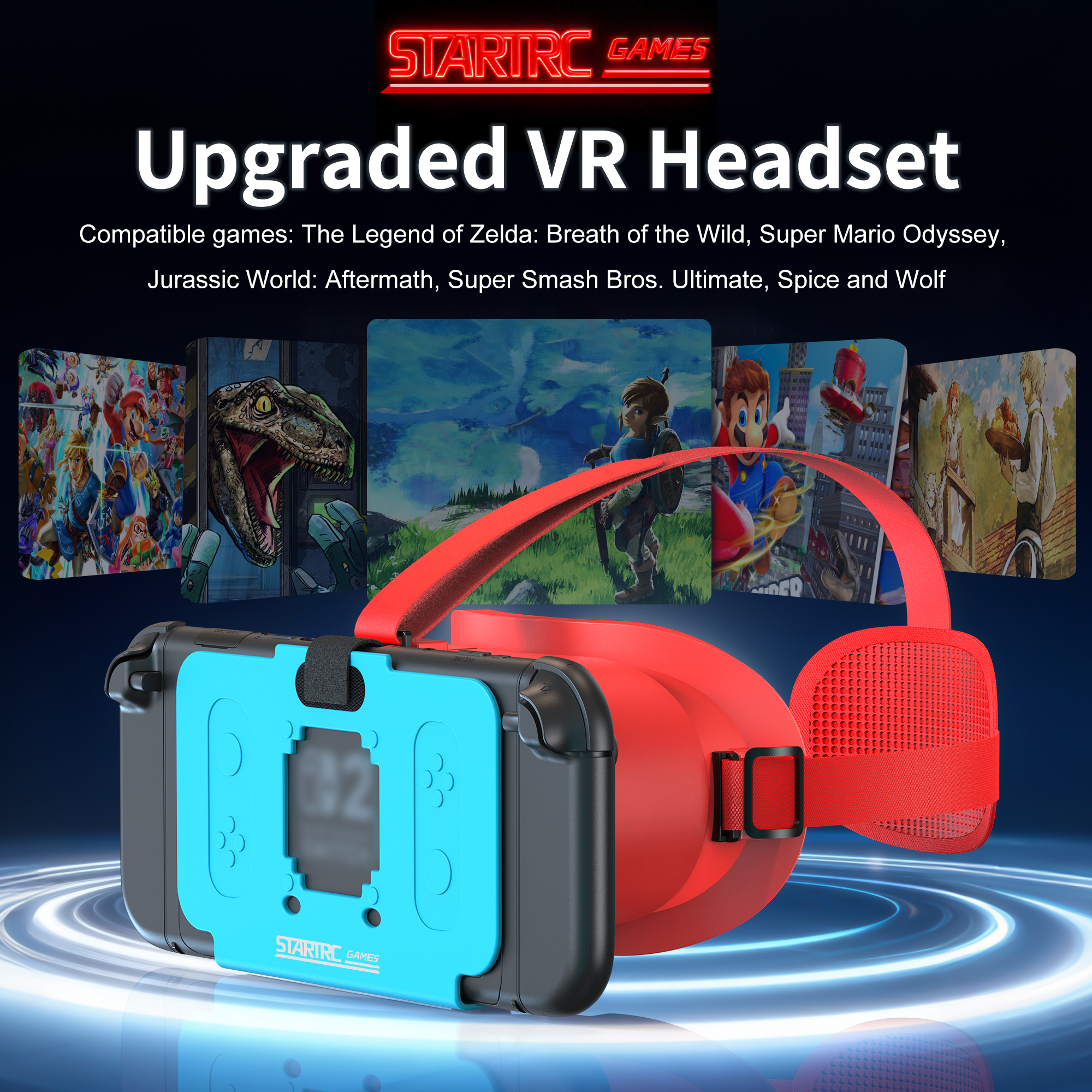Upgraded VR Headset for Ninten - đánh giá và giá Gaming Console Headset
