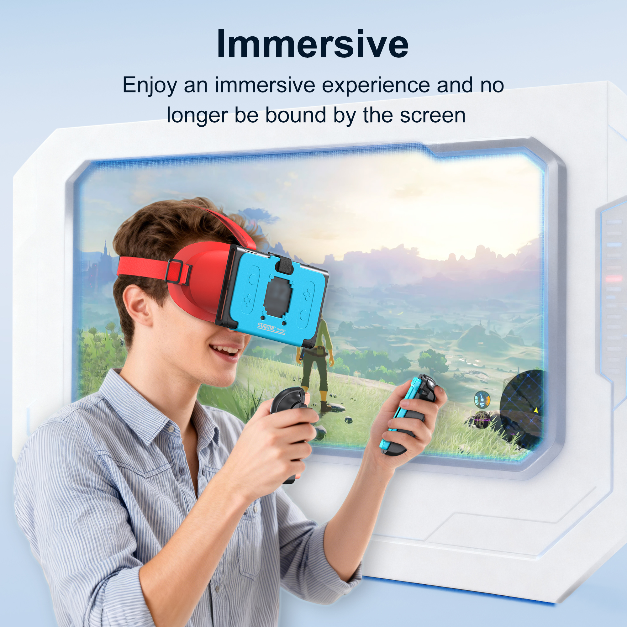 Upgraded VR Headset for Ninten - đánh giá và giá Gaming Console Headset