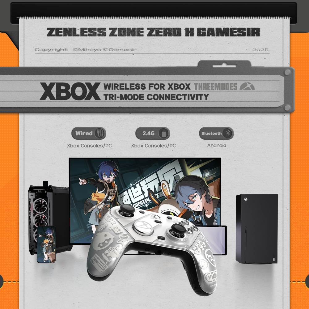 GameSir G7 Pro Zenless Zone Ze - đánh giá và giá Gaming Console Gp Pro