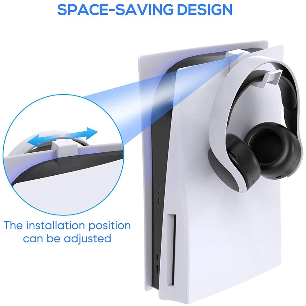 Headphone Stand Mount for PS5  - đánh giá và giá Gaming Console Headset