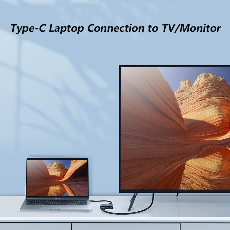 UGREEN USB C Hub Type-C to HDM - đánh giá và giá Hdmi Cable 2.1