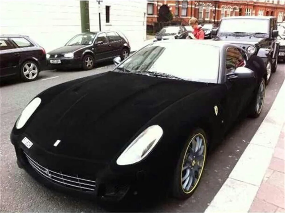 Black Velvet Vinyl Car Wrap Fi - đánh giá và giá Console Skin Wrap