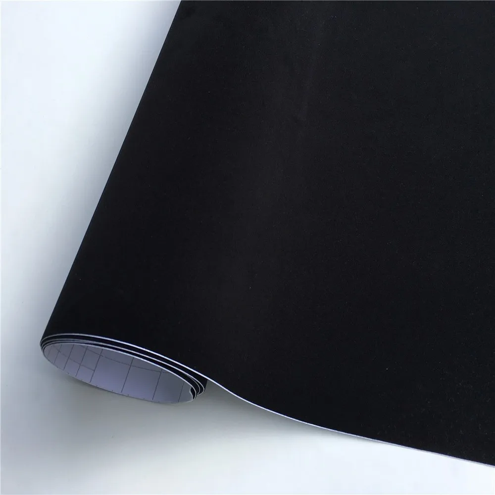 Black Velvet Vinyl Car Wrap Fi - đánh giá và giá Console Skin Wrap